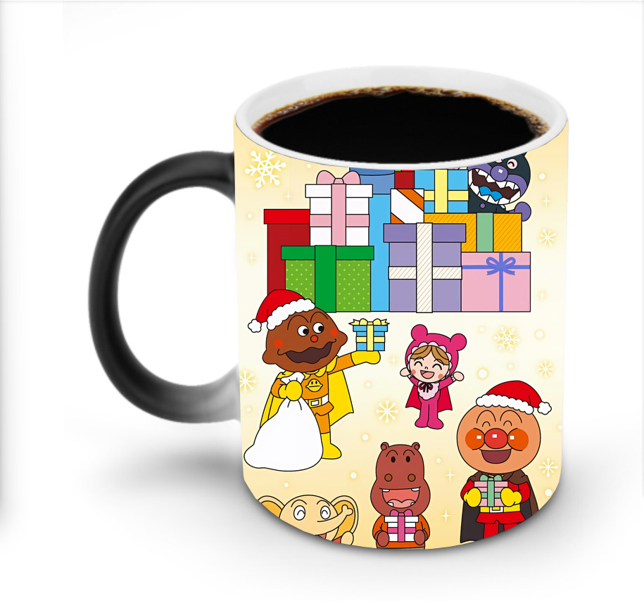 （画像用） アンパンマン Anpanman 温度変色マグカップ