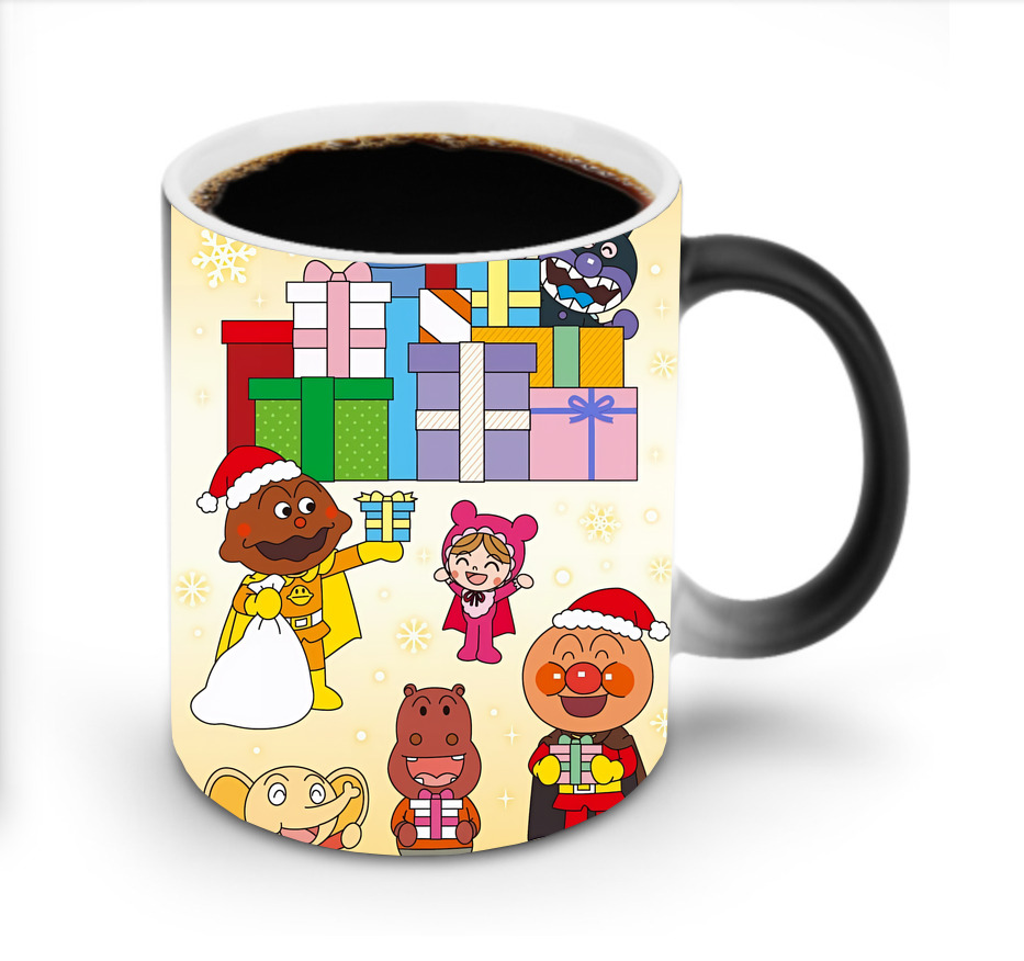 （画像用） アンパンマン Anpanman 温度変色マグカップ