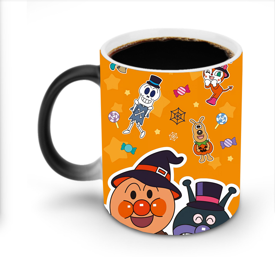 （画像用） アンパンマン Anpanman 温度変色マグカップ