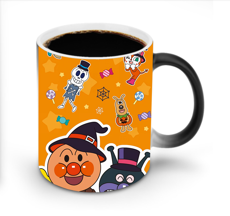 （画像用） アンパンマン Anpanman 温度変色マグカップ
