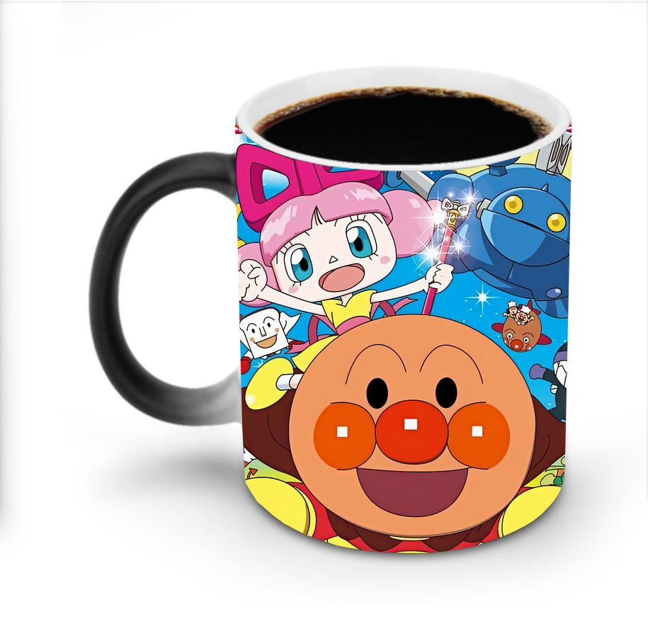 （画像用） アンパンマン Anpanman 温度変色マグカップ