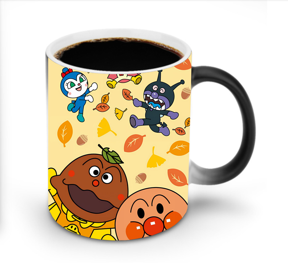 （画像用） アンパンマン Anpanman 温度変色マグカップ