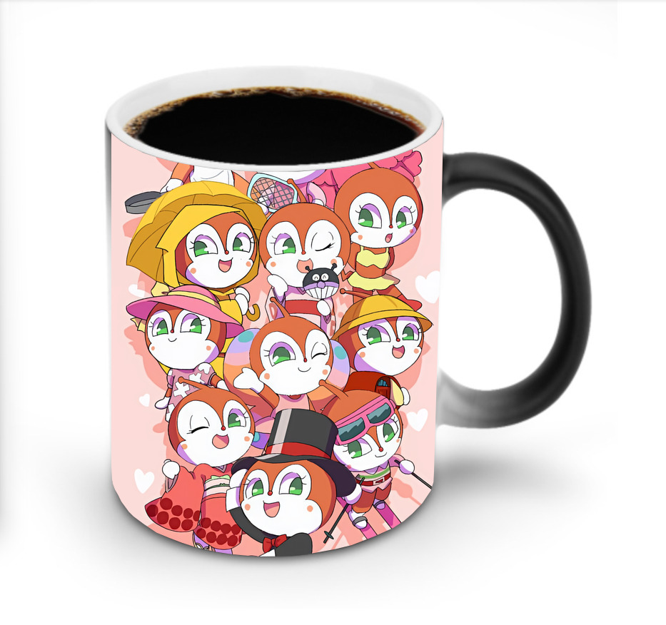 （画像用） アンパンマン Anpanman 温度変色マグカップ
