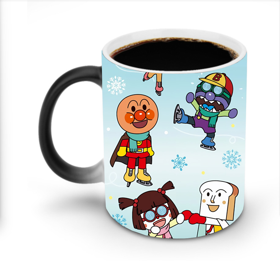 （画像用） アンパンマン Anpanman 温度変色マグカップ