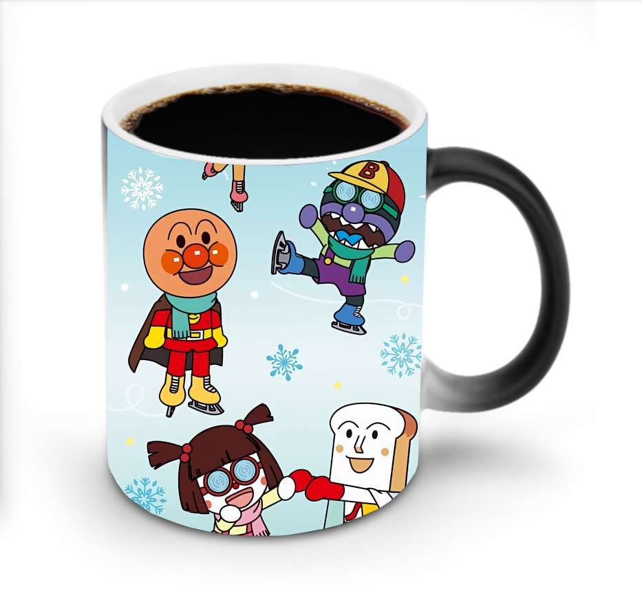 （画像用） アンパンマン Anpanman 温度変色マグカップ