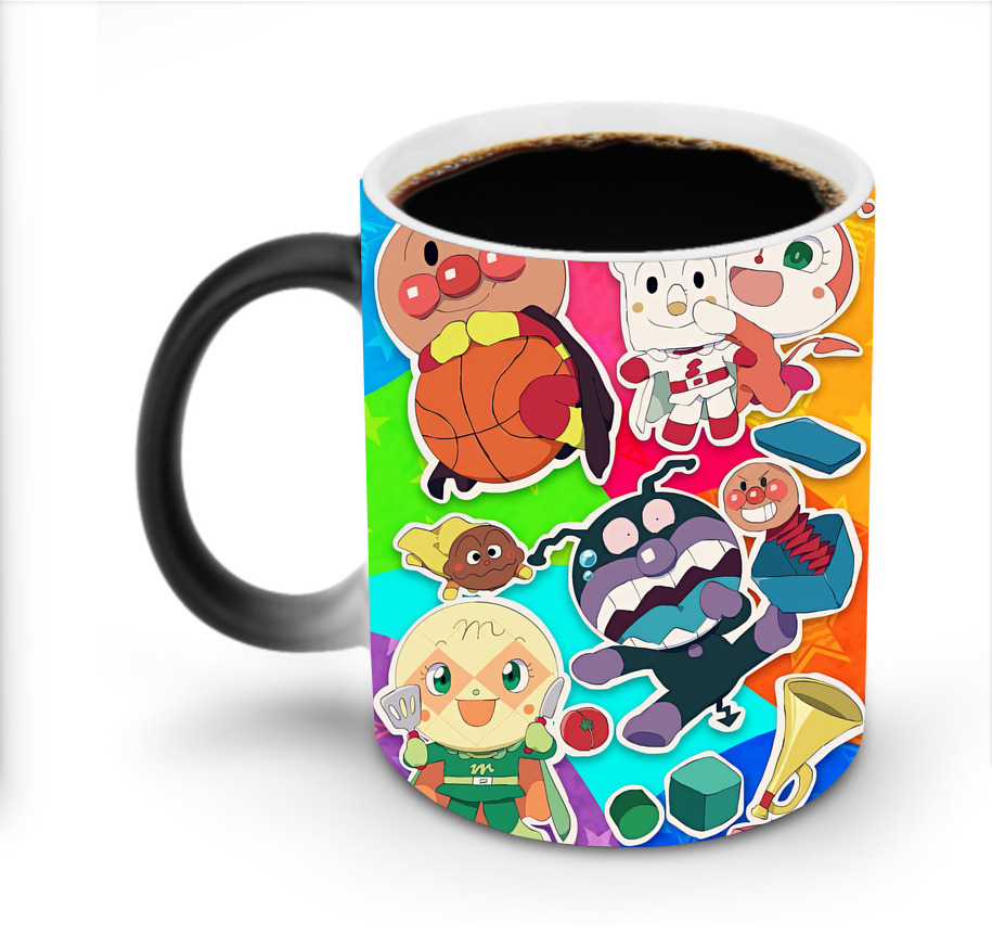 （画像用） アンパンマン Anpanman 温度変色マグカップ