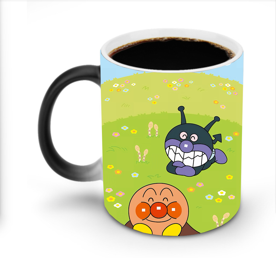 （画像用） アンパンマン Anpanman 温度変色マグカップ