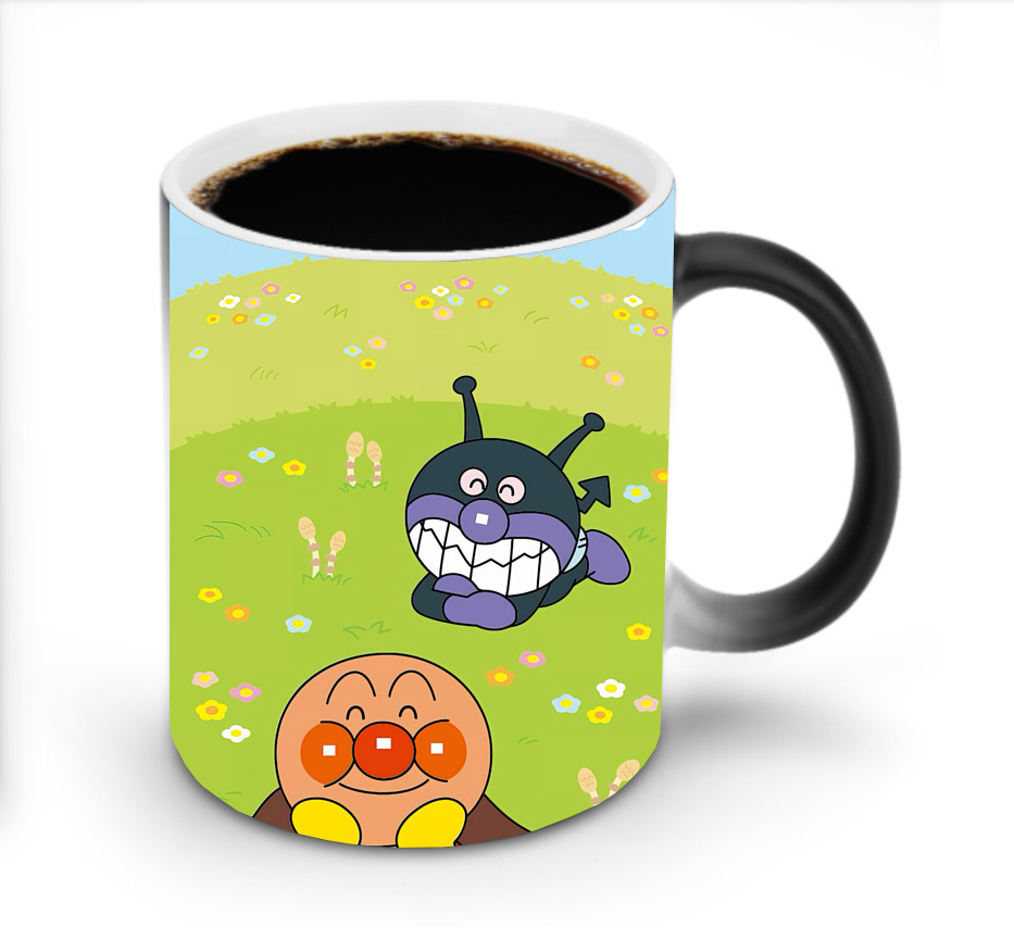 （画像用） アンパンマン Anpanman 温度変色マグカップ