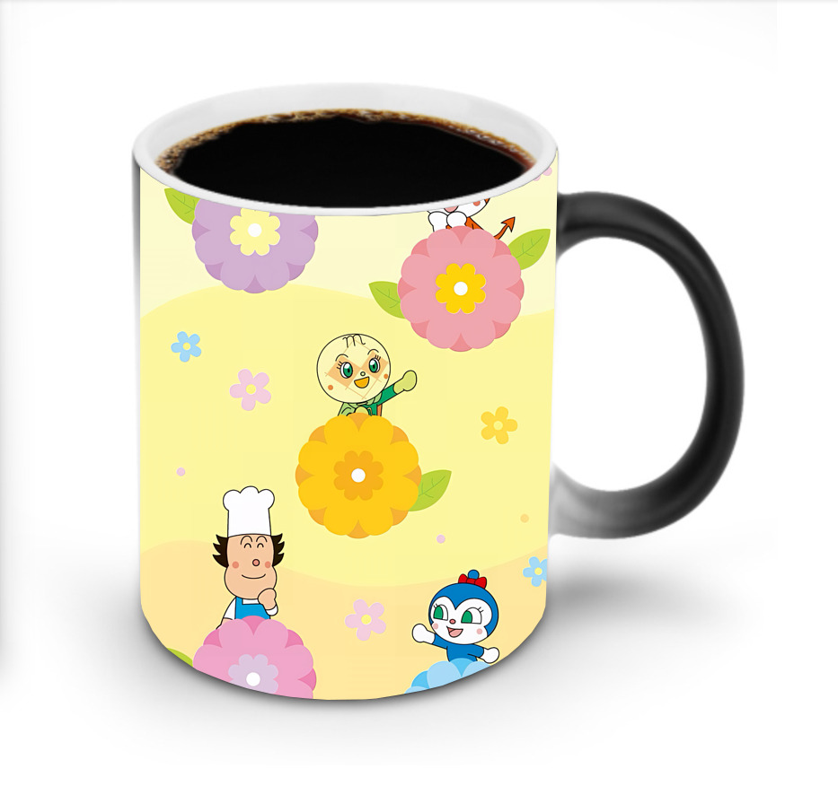 （画像用） アンパンマン Anpanman 温度変色マグカップ