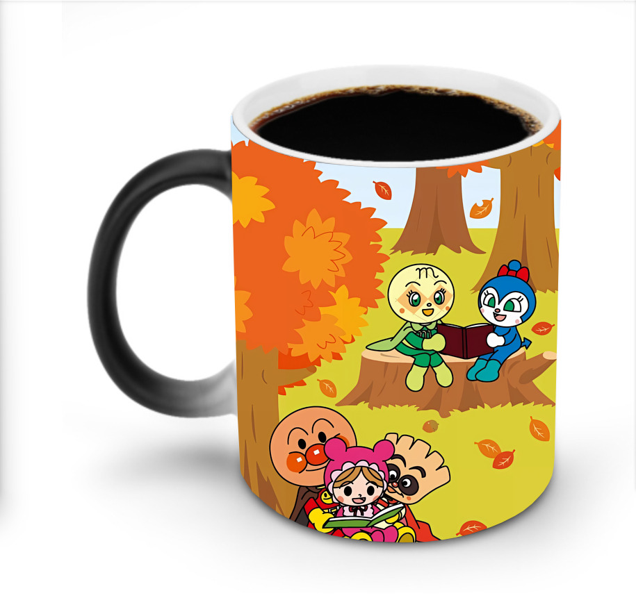 （画像用） アンパンマン Anpanman 温度変色マグカップ