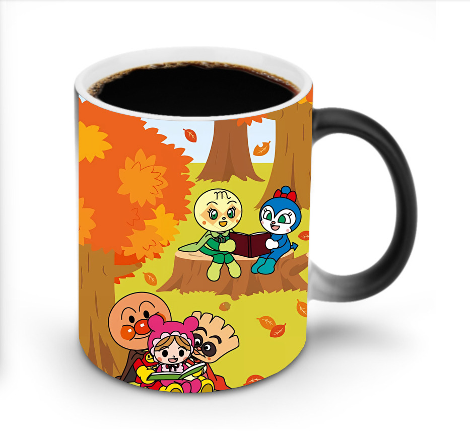 （画像用） アンパンマン Anpanman 温度変色マグカップ