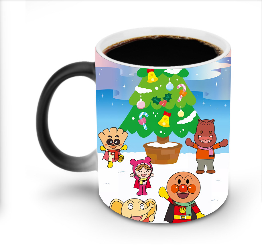 （画像用） アンパンマン Anpanman 温度変色マグカップ
