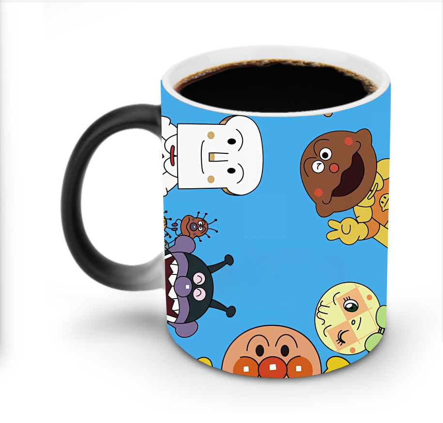 （画像用） アンパンマン Anpanman 温度変色マグカップ