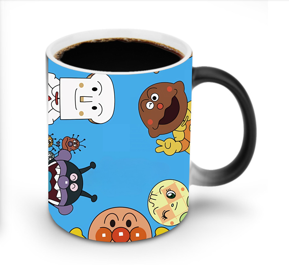 （画像用） アンパンマン Anpanman 温度変色マグカップ