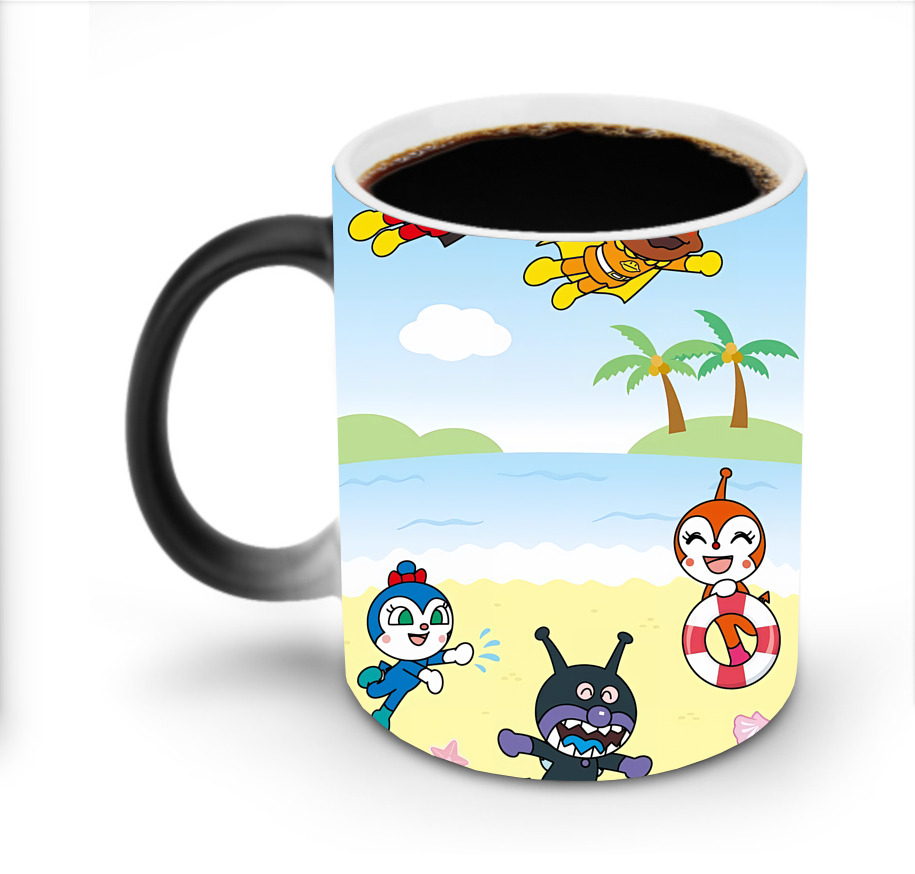（画像用） アンパンマン Anpanman 温度変色マグカップ