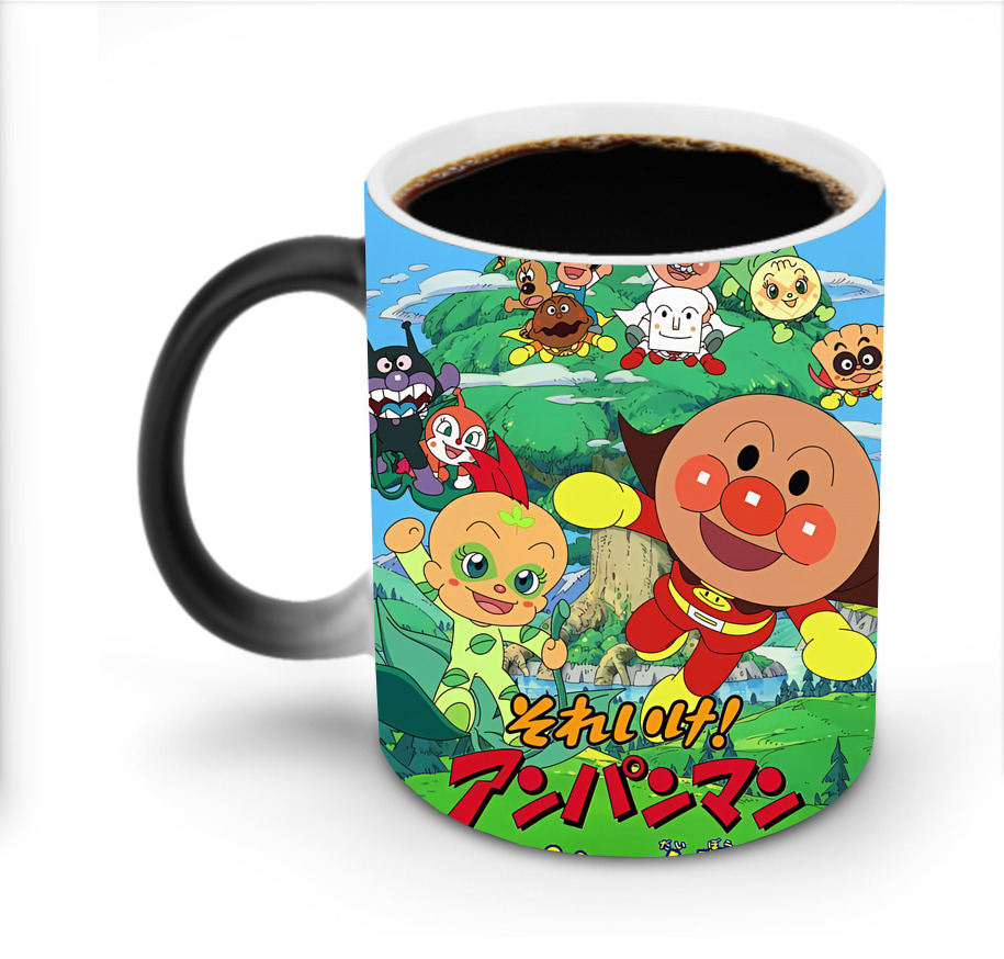 （画像用） アンパンマン Anpanman 温度変色マグカップ