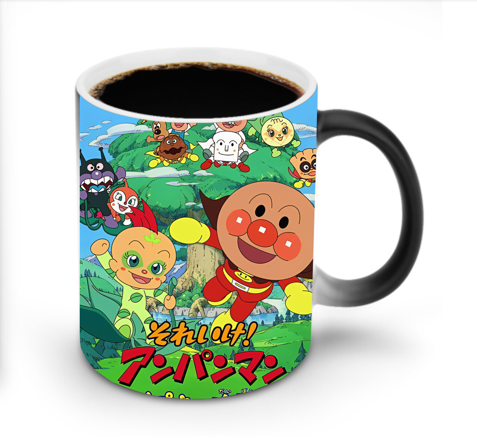 （画像用） アンパンマン Anpanman 温度変色マグカップ