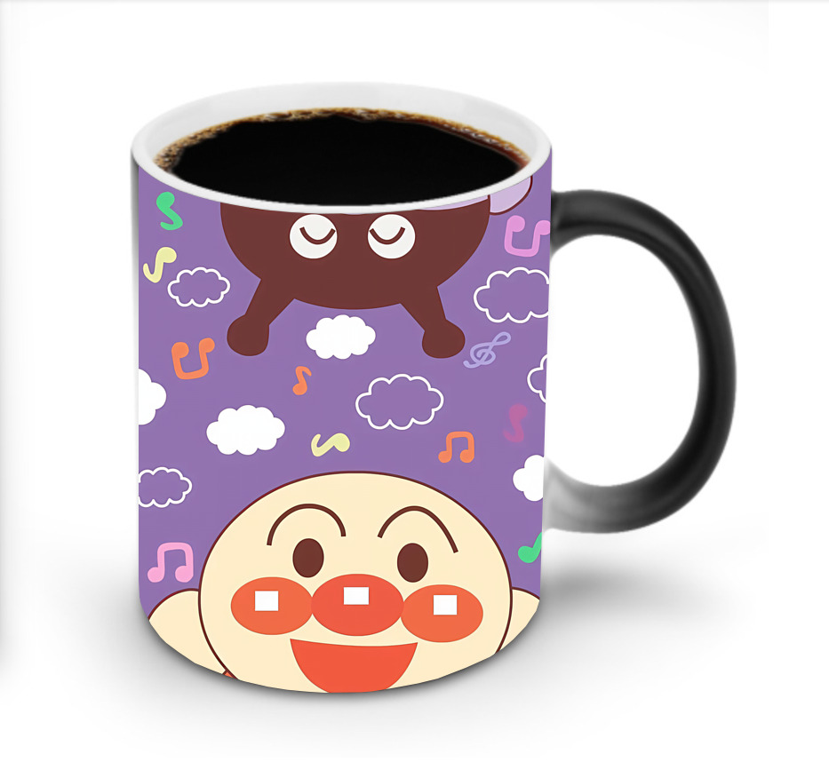 （画像用） アンパンマン Anpanman 温度変色マグカップ