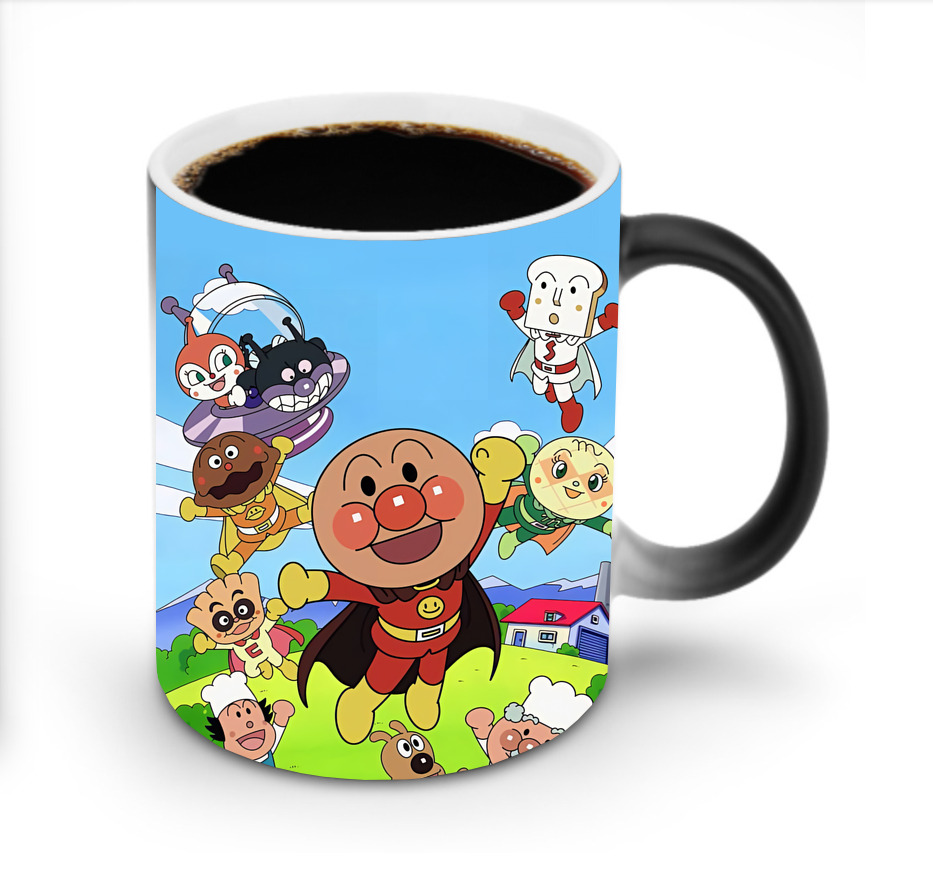 （画像用） アンパンマン Anpanman 温度変色マグカップ