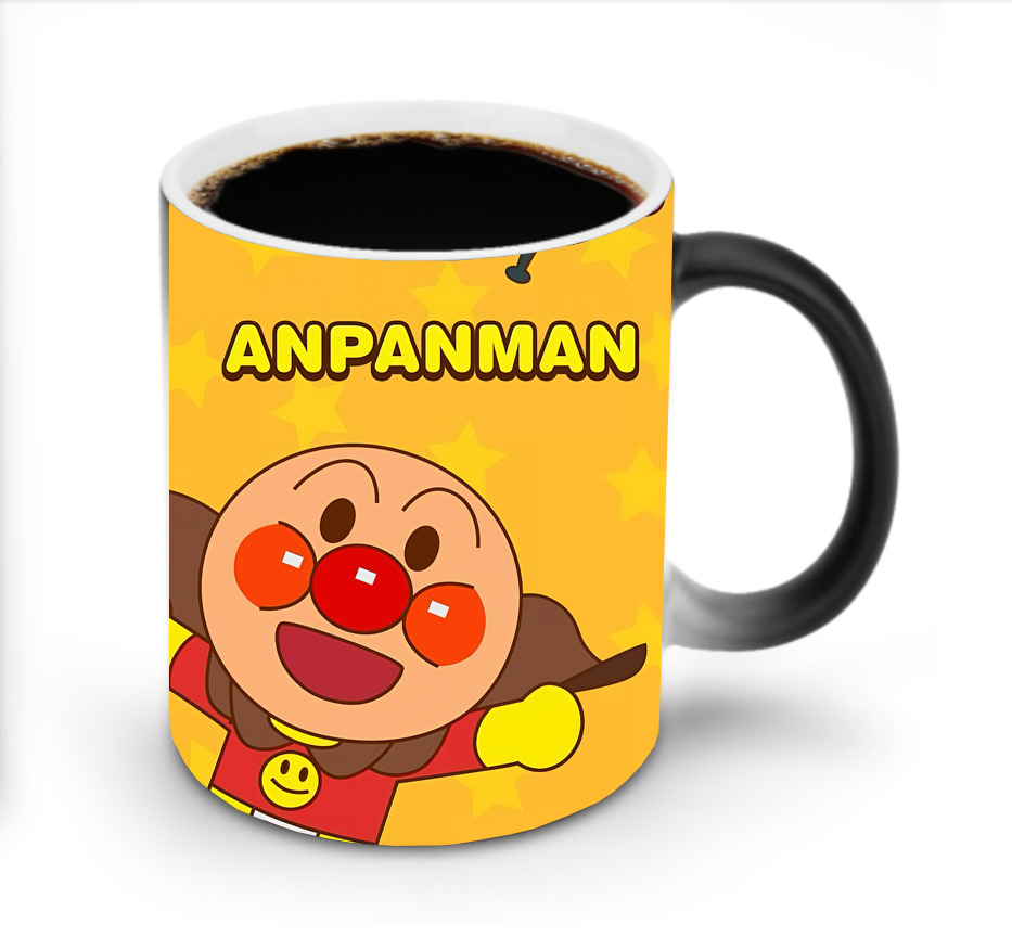 （画像用） アンパンマン Anpanman 温度変色マグカップ