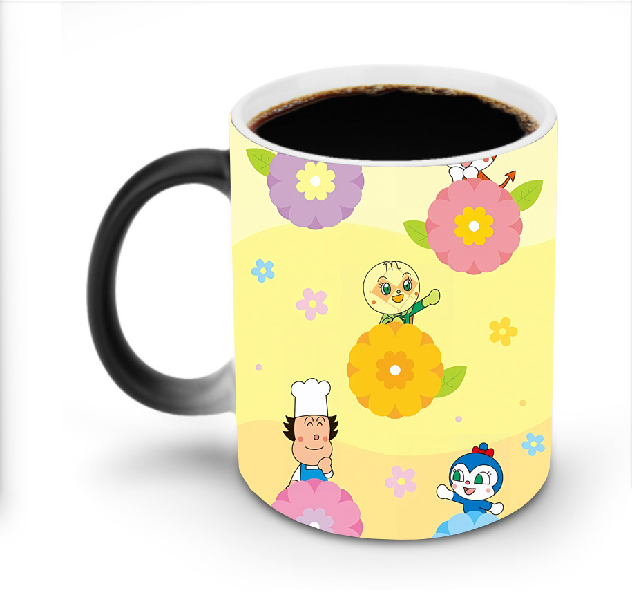 （画像用） アンパンマン Anpanman 温度変色マグカップ
