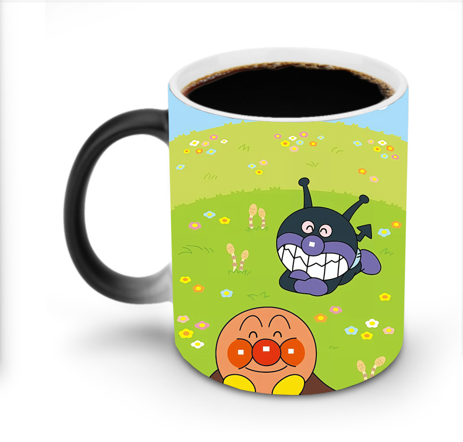 （画像用） アンパンマン Anpanman 温度変色マグカップ