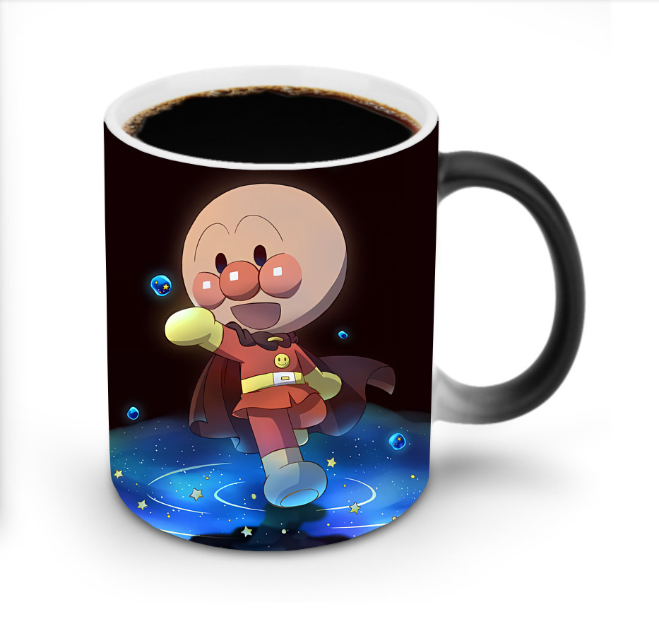 （画像用） アンパンマン Anpanman 温度変色マグカップ