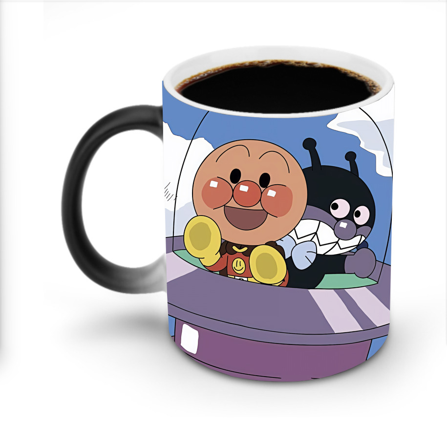 （画像用） アンパンマン Anpanman 温度変色マグカップ