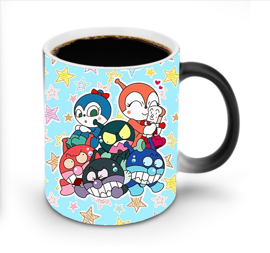 （画像用） アンパンマン Anpanman 温度変色マグカップ