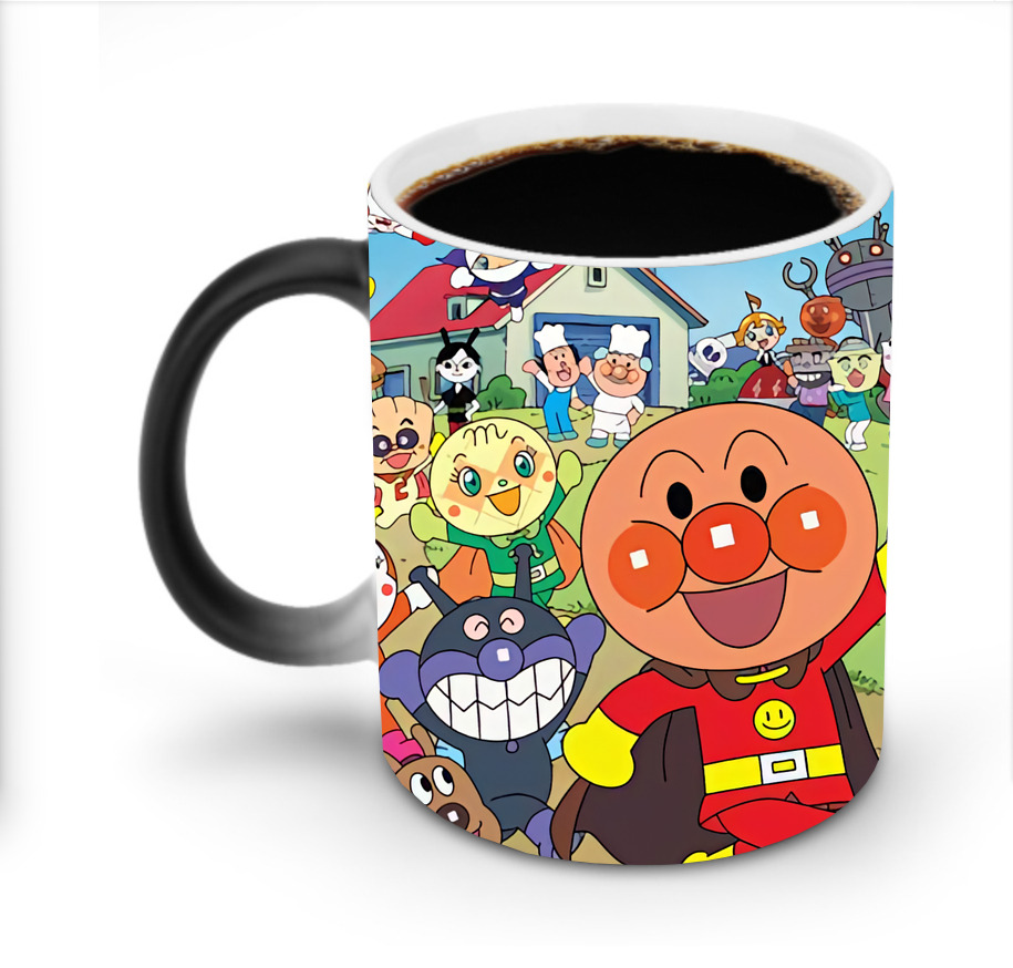 （画像用） アンパンマン Anpanman 温度変色マグカップ