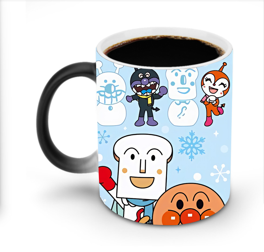 （画像用） アンパンマン Anpanman 温度変色マグカップ