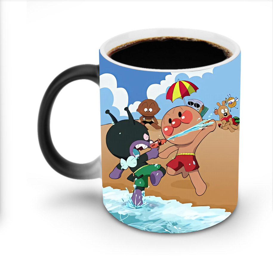 （画像用） アンパンマン Anpanman 温度変色マグカップ
