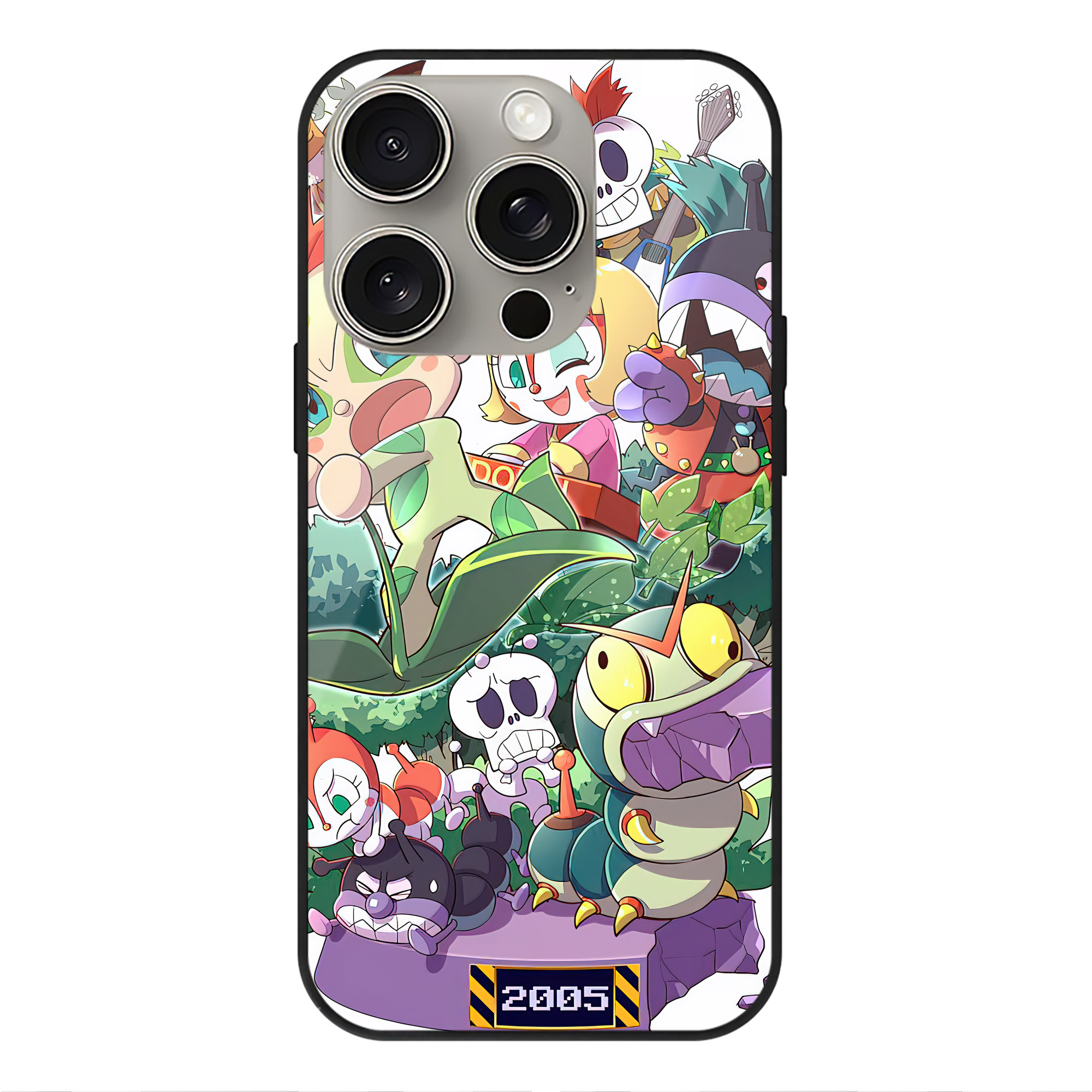 （画像用） アンパンマン Anpanman 【iPhone15Pro対応】スマホケース 耐衝撃＆黄変防止 背面ガラス
