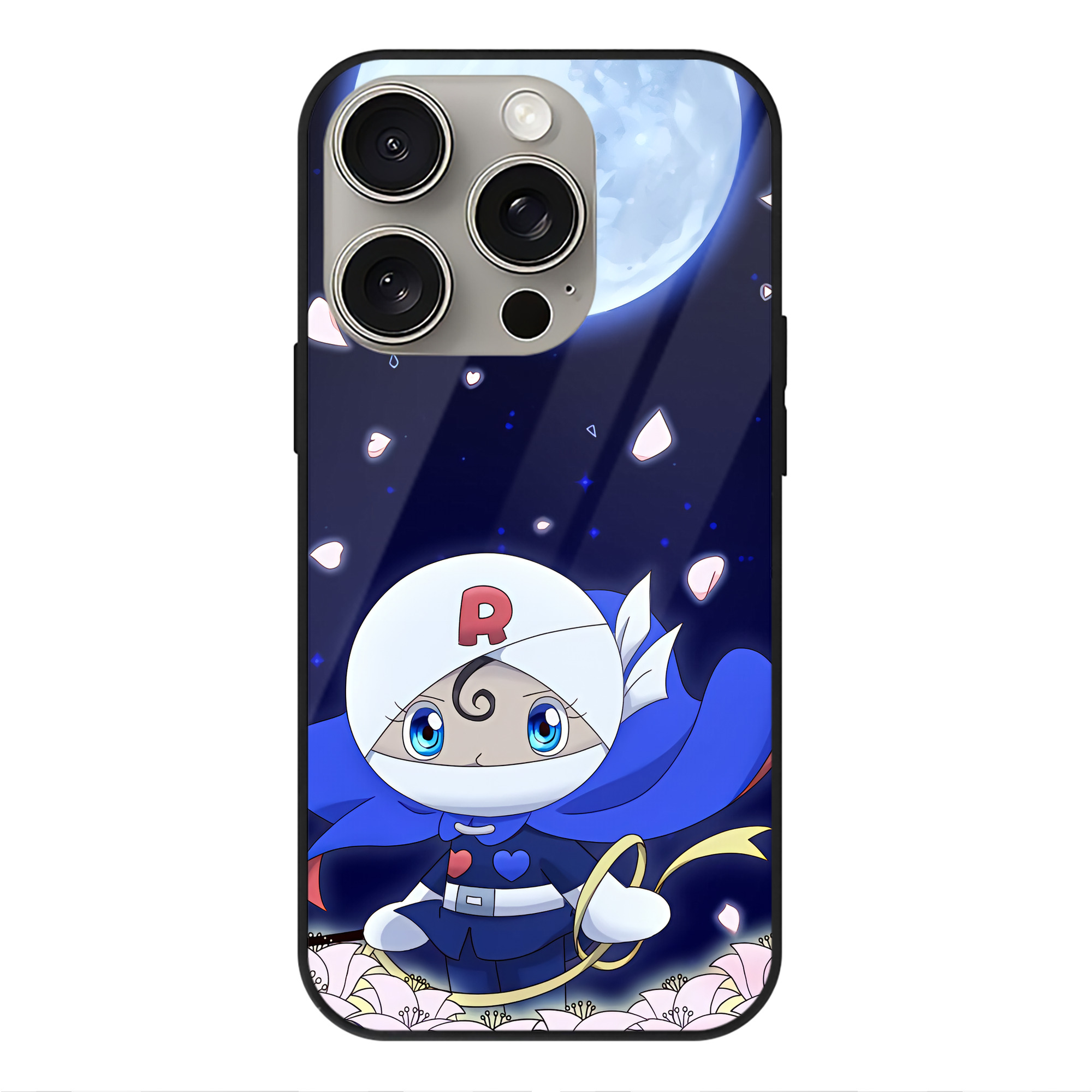 （画像用） アンパンマン Anpanman 【iPhone15Pro対応】スマホケース 耐衝撃＆黄変防止 背面ガラス