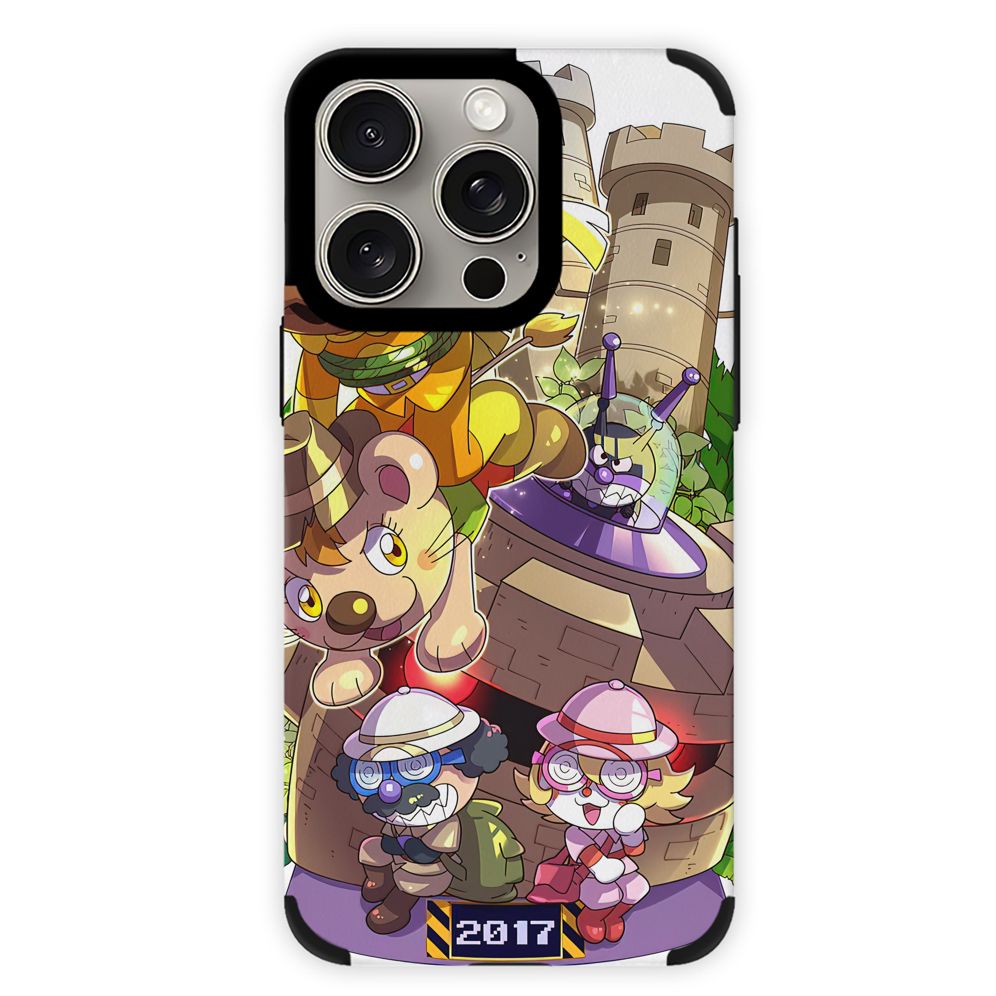 （画像用） アンパンマン Anpanman 【iPhone15ProMax対応】 PUレザー スマホケース 耐衝撃＆黄変防止