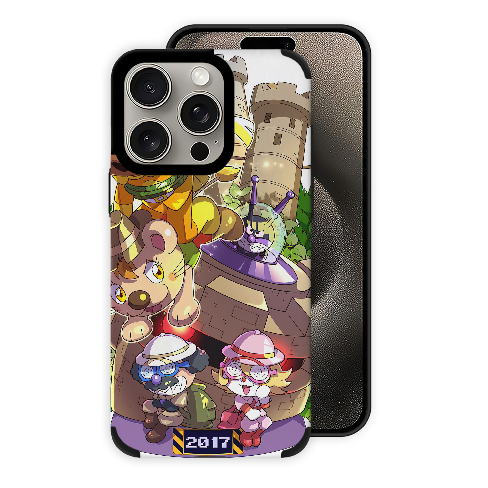 （画像用） アンパンマン Anpanman 【iPhone15ProMax対応】 PUレザー スマホケース 耐衝撃＆黄変防止