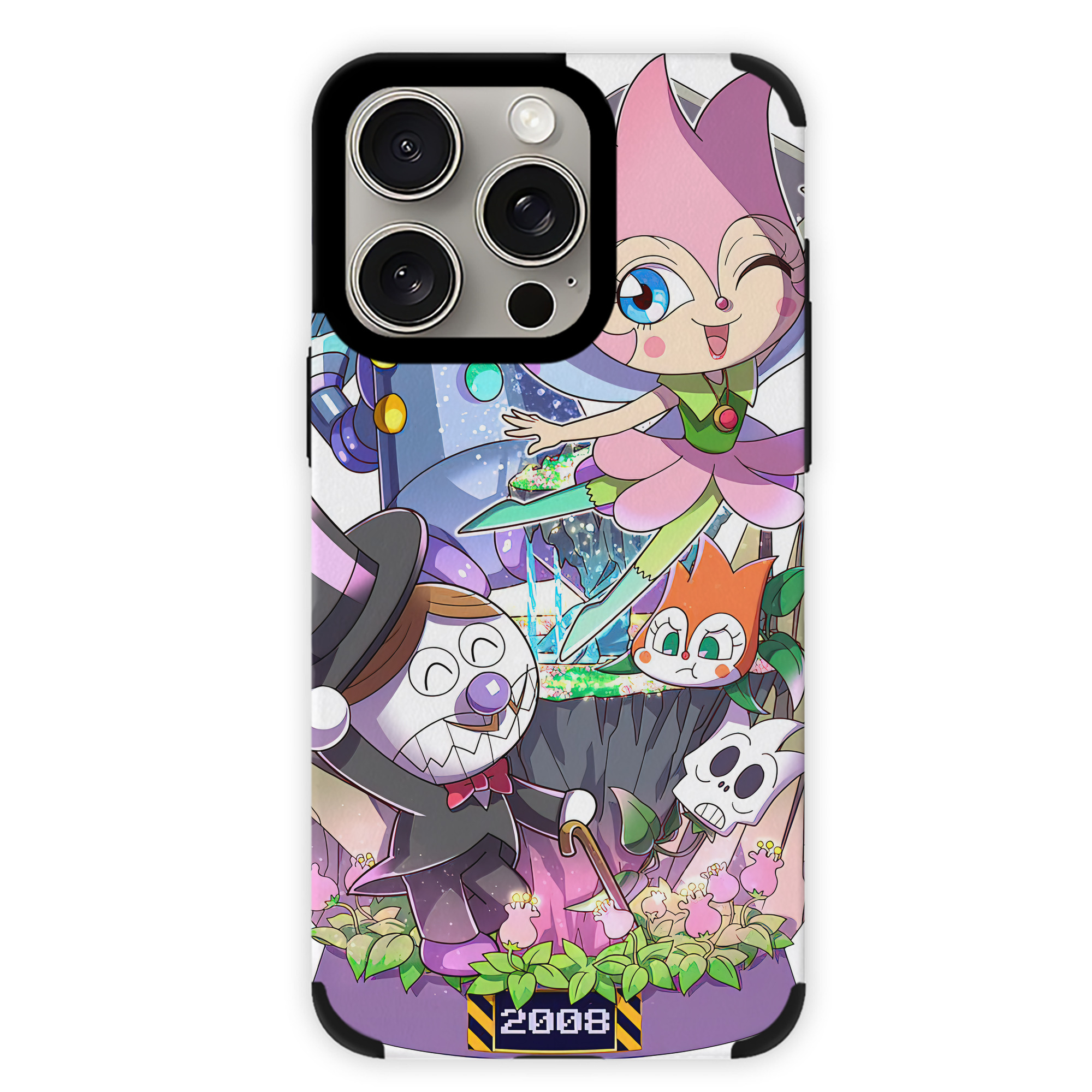 （画像用） アンパンマン Anpanman 【iPhone15ProMax対応】 PUレザー スマホケース 耐衝撃＆黄変防止