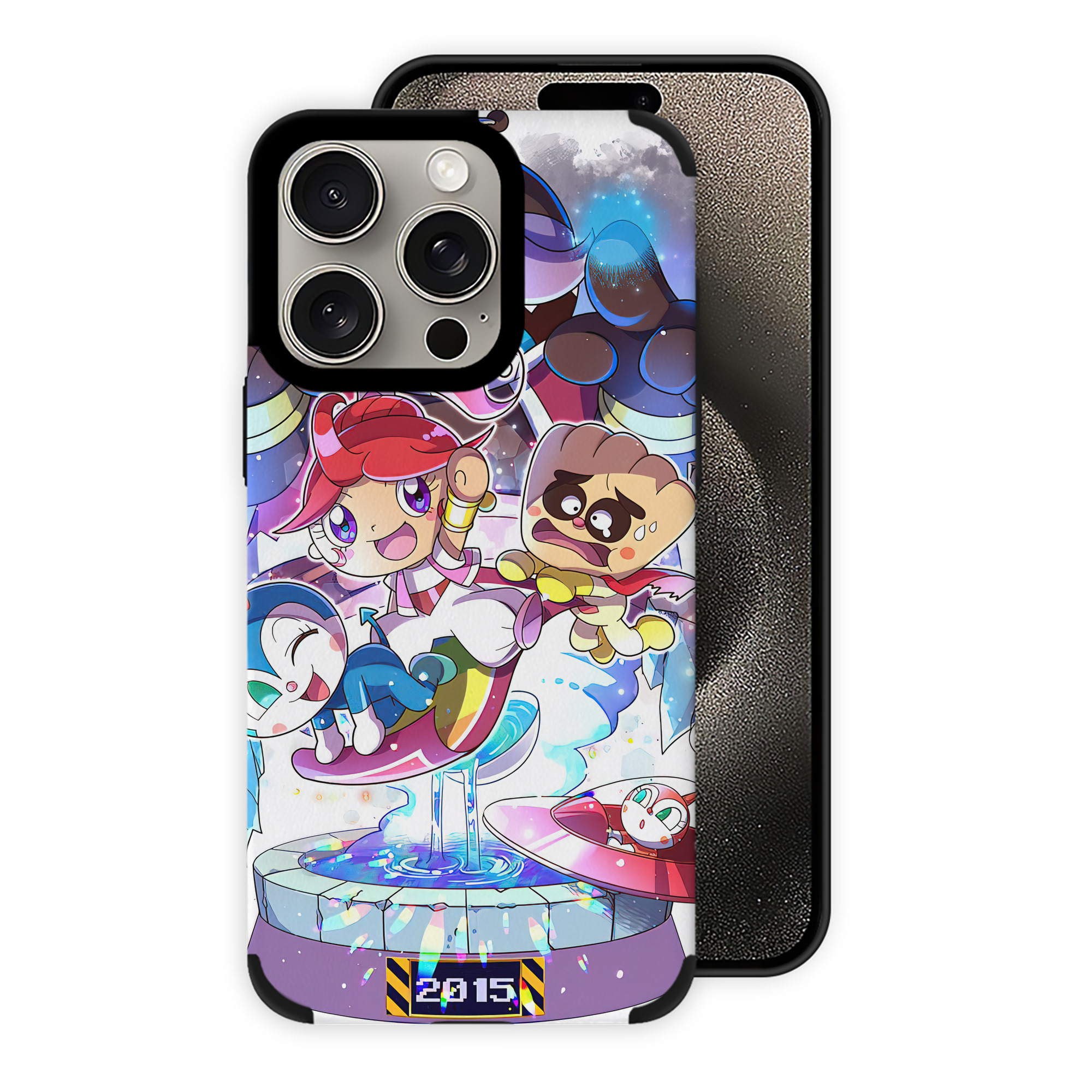 （画像用） アンパンマン Anpanman 【iPhone15ProMax対応】 PUレザー スマホケース 耐衝撃＆黄変防止
