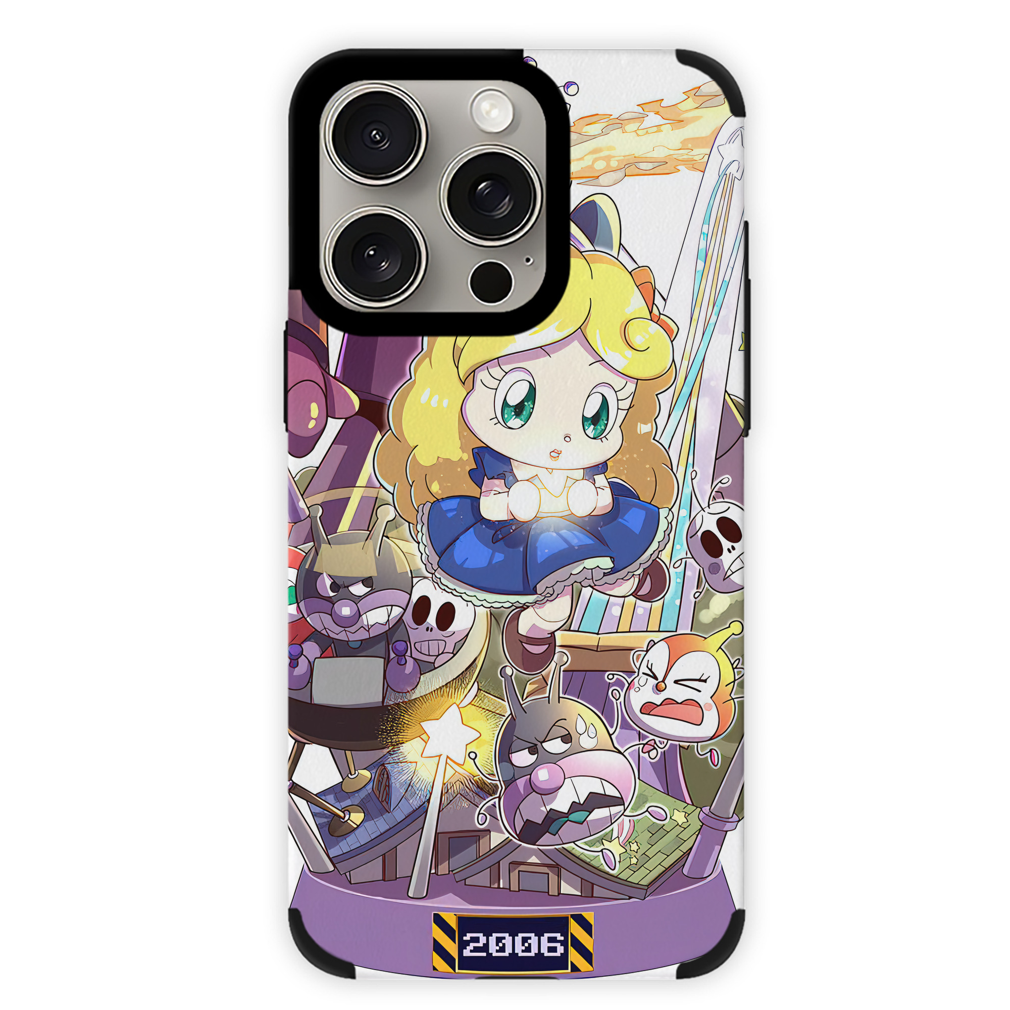 （画像用） アンパンマン Anpanman 【iPhone15ProMax対応】 PUレザー スマホケース 耐衝撃＆黄変防止