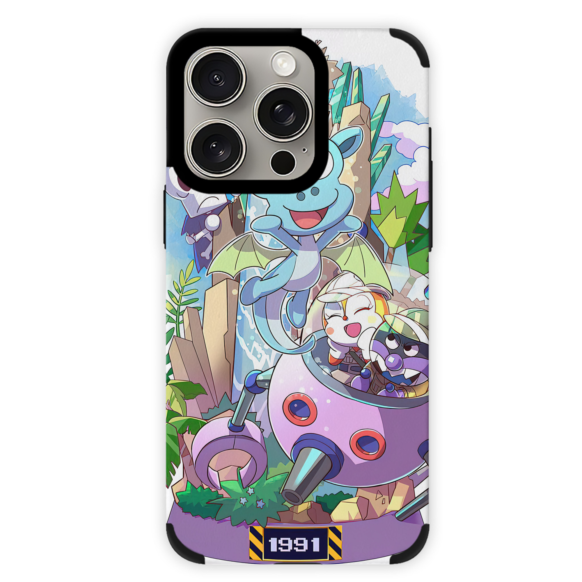 （画像用） アンパンマン Anpanman 【iPhone15ProMax対応】 PUレザー スマホケース 耐衝撃＆黄変防止