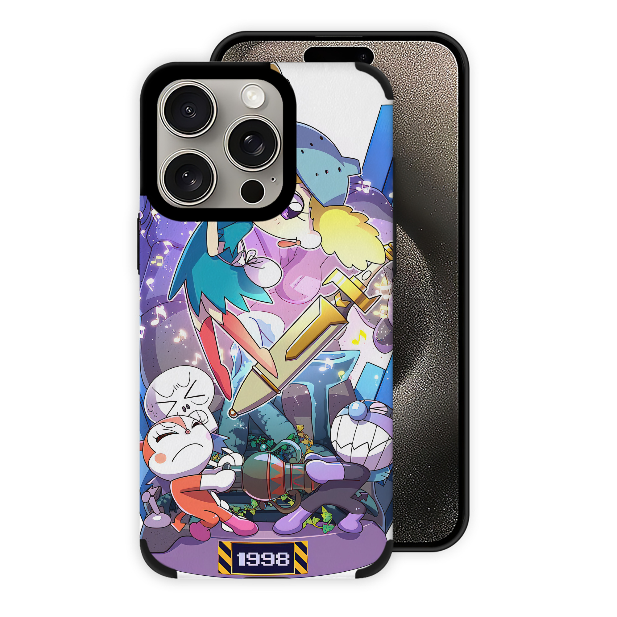 （画像用） アンパンマン Anpanman 【iPhone15ProMax対応】 PUレザー スマホケース 耐衝撃＆黄変防止