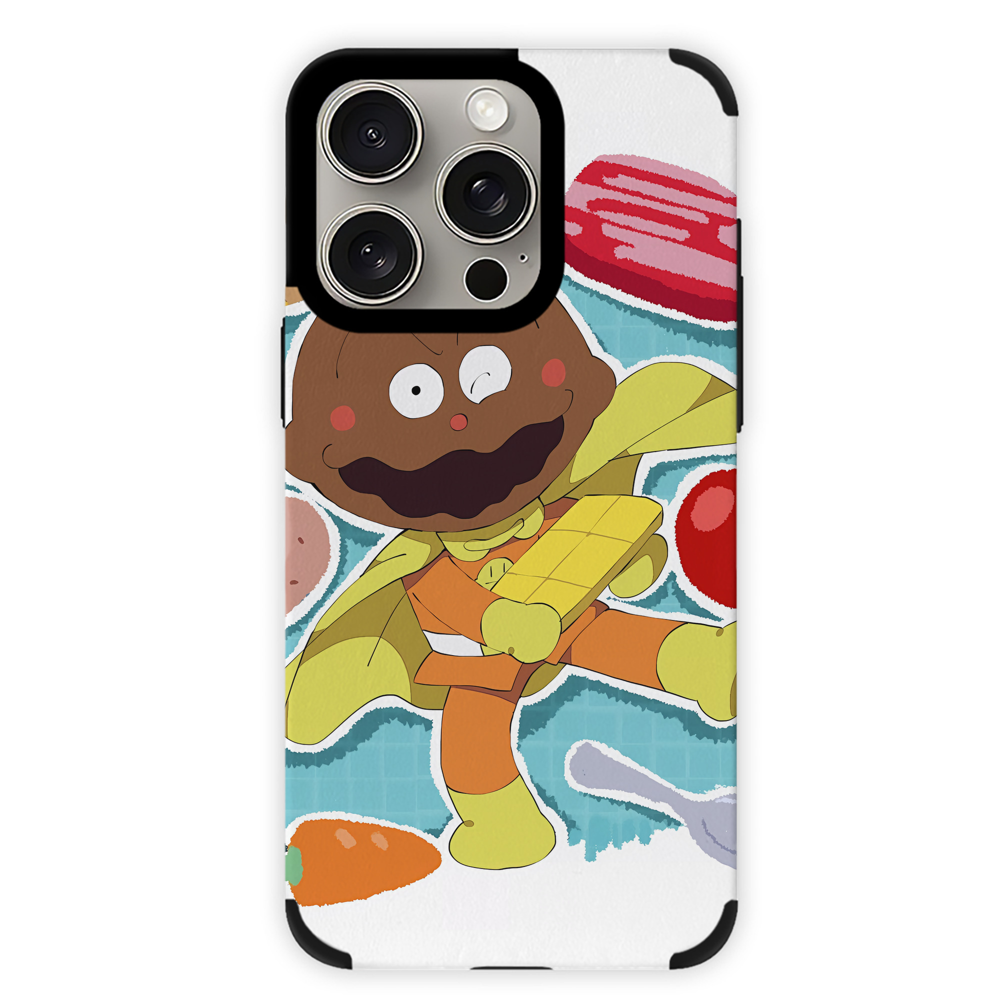 （画像用） アンパンマン Anpanman 【iPhone15ProMax対応】 PUレザー スマホケース 耐衝撃＆黄変防止