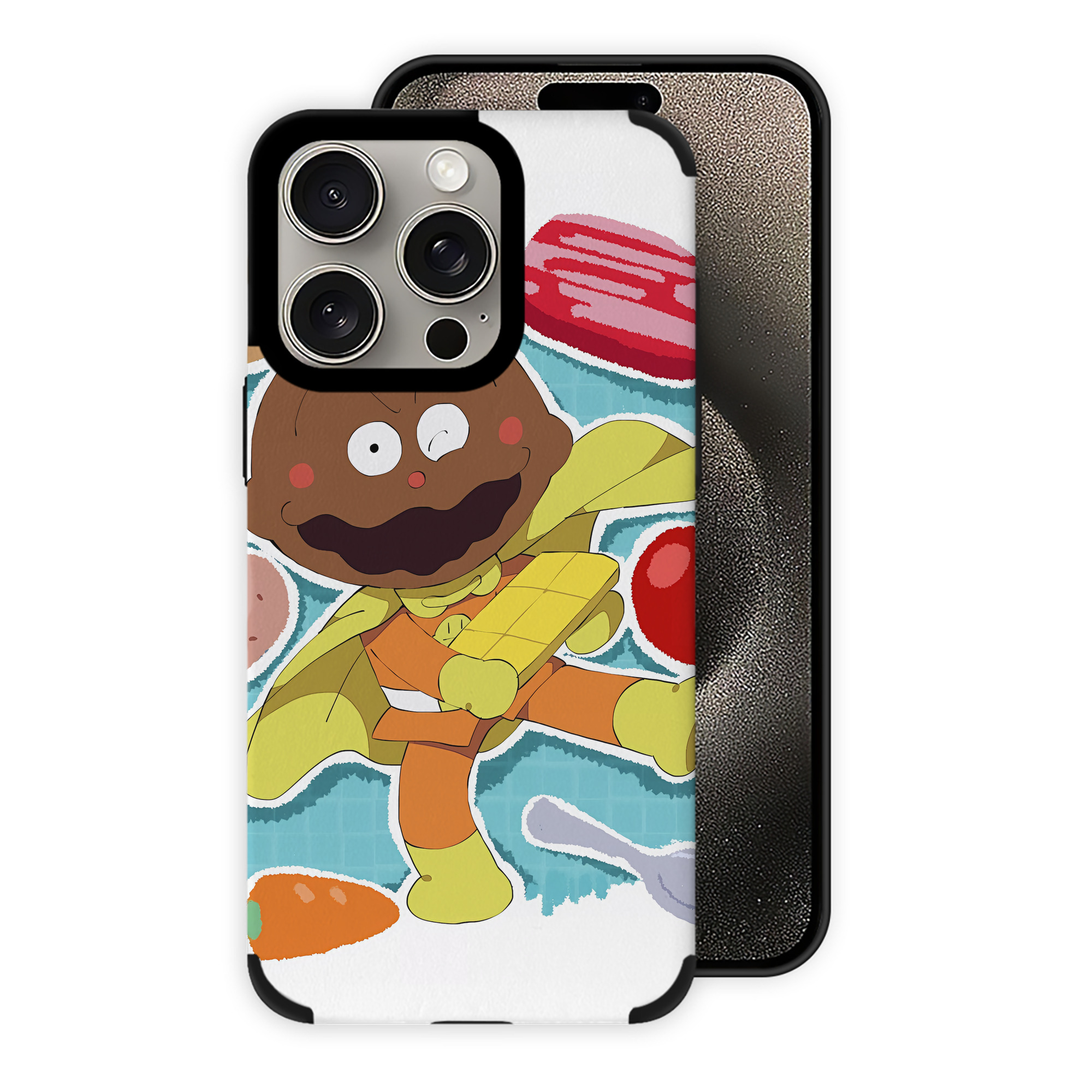 （画像用） アンパンマン Anpanman 【iPhone15ProMax対応】 PUレザー スマホケース 耐衝撃＆黄変防止