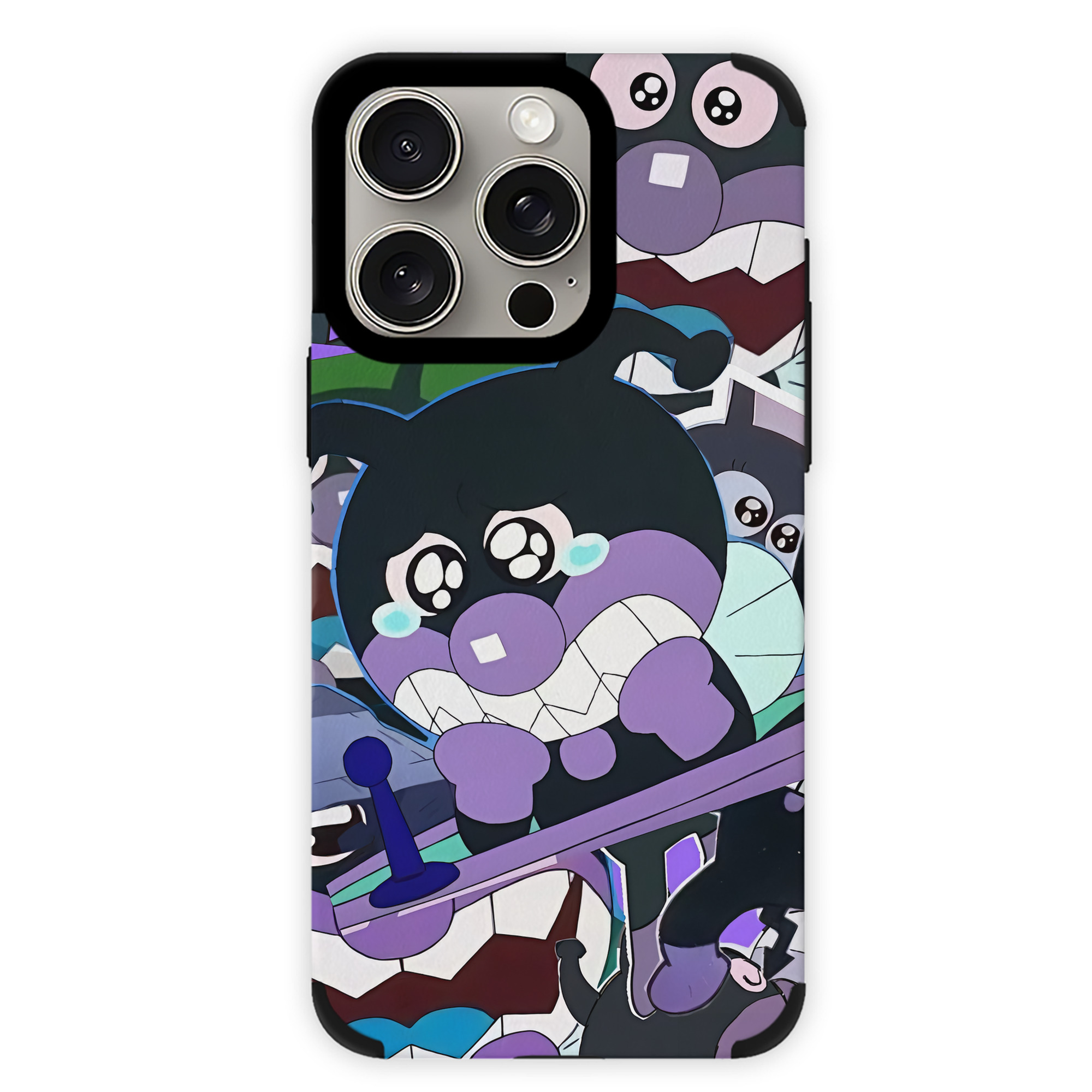 （画像用） アンパンマン Anpanman 【iPhone15ProMax対応】 PUレザー スマホケース 耐衝撃＆黄変防止