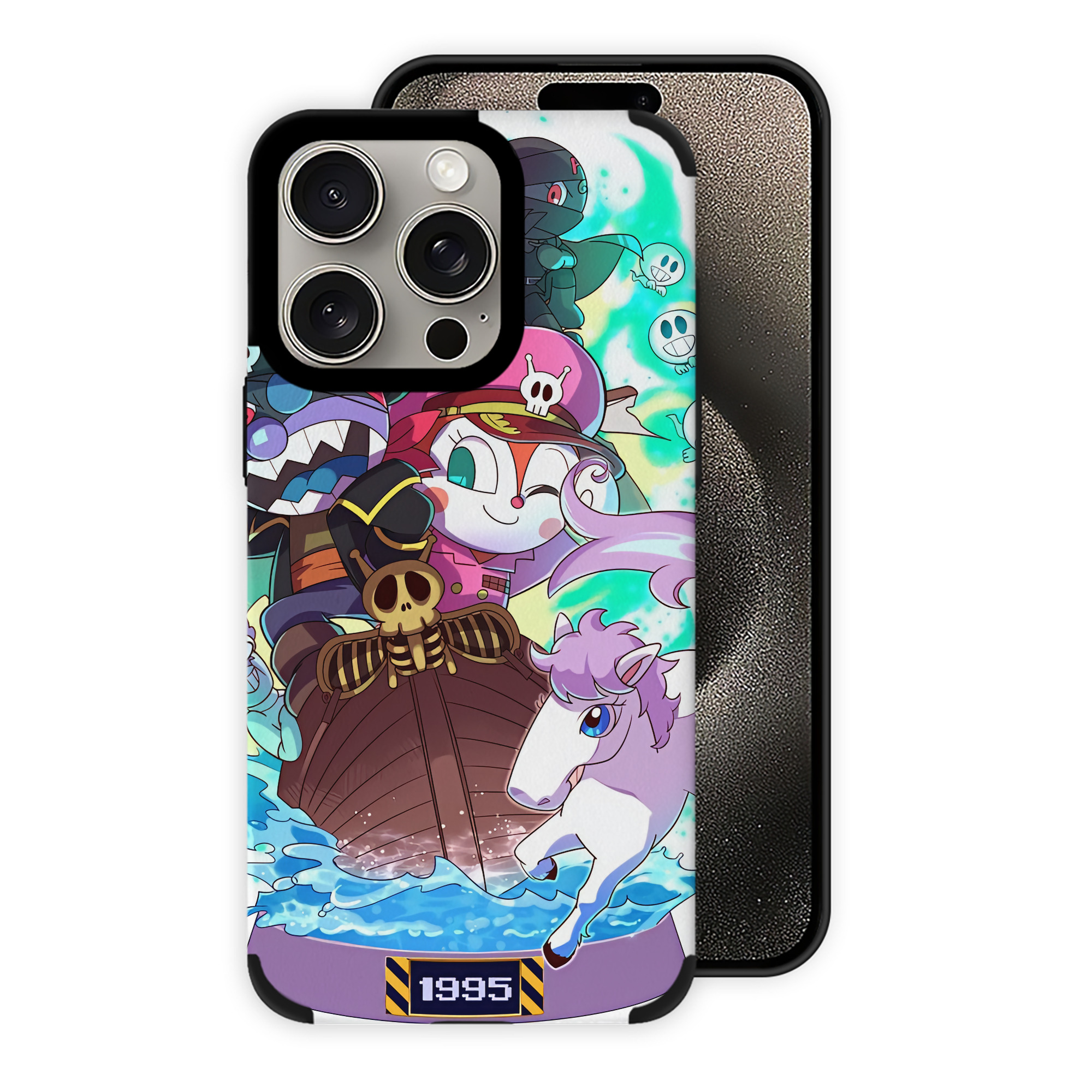（画像用） アンパンマン Anpanman 【iPhone15ProMax対応】 PUレザー スマホケース 耐衝撃＆黄変防止