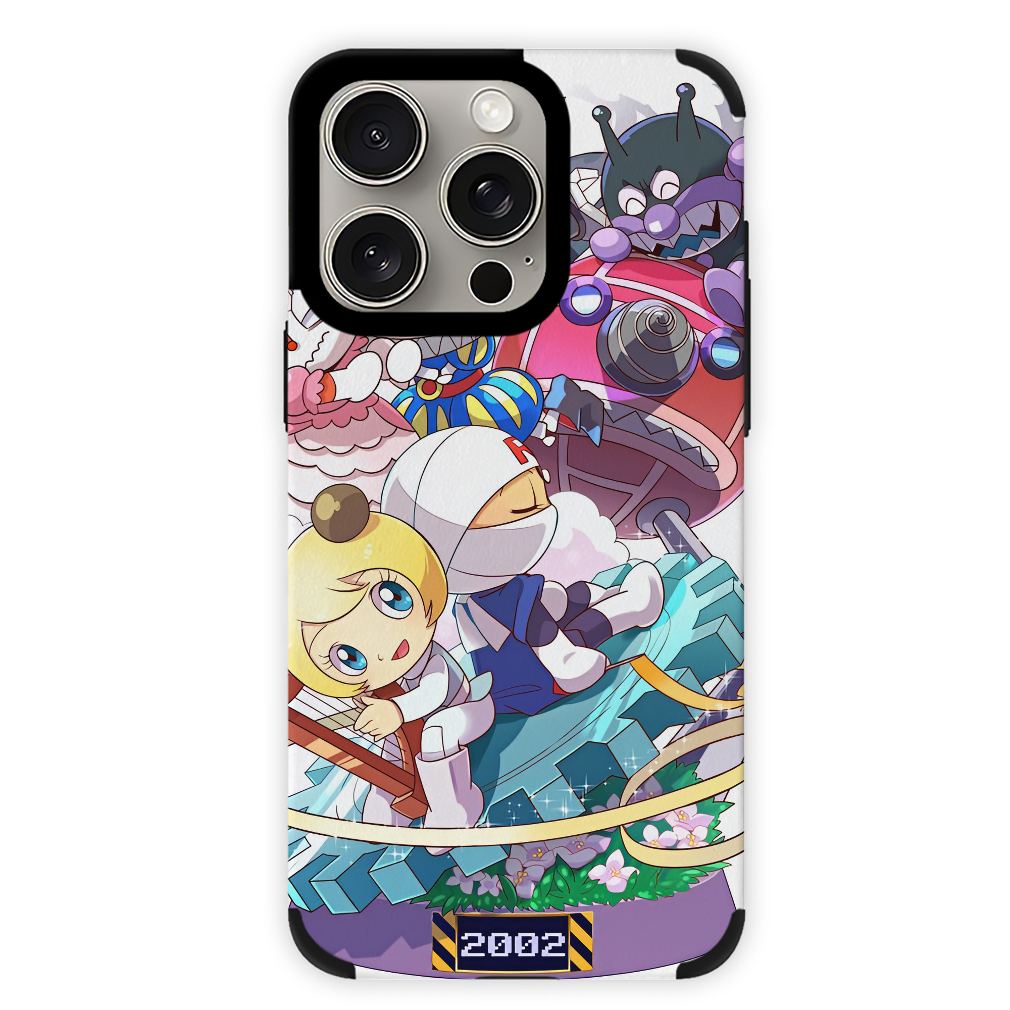 （画像用） アンパンマン Anpanman 【iPhone15ProMax対応】 PUレザー スマホケース 耐衝撃＆黄変防止