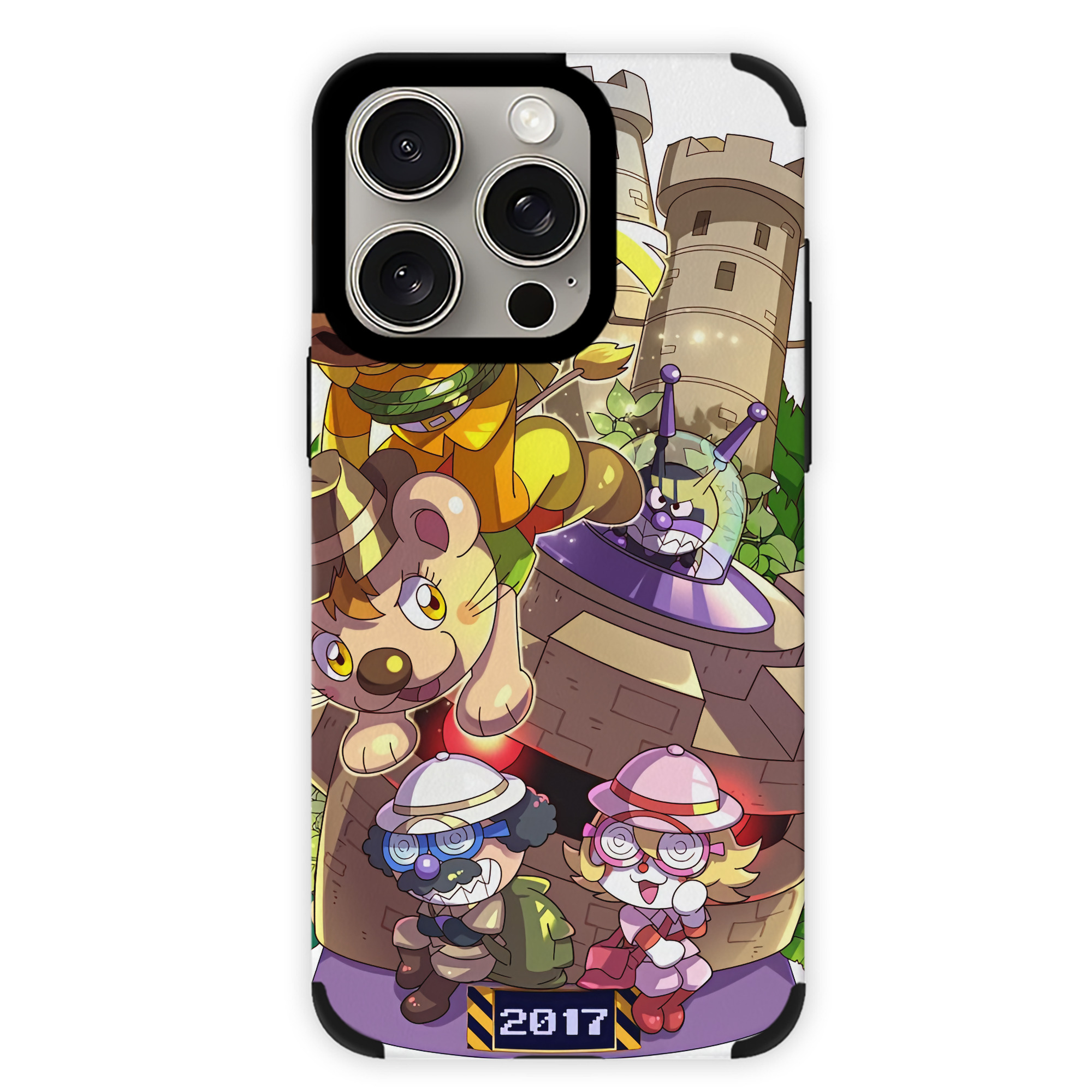 （画像用） アンパンマン Anpanman 【iPhone15ProMax対応】 PUレザー スマホケース 耐衝撃＆黄変防止
