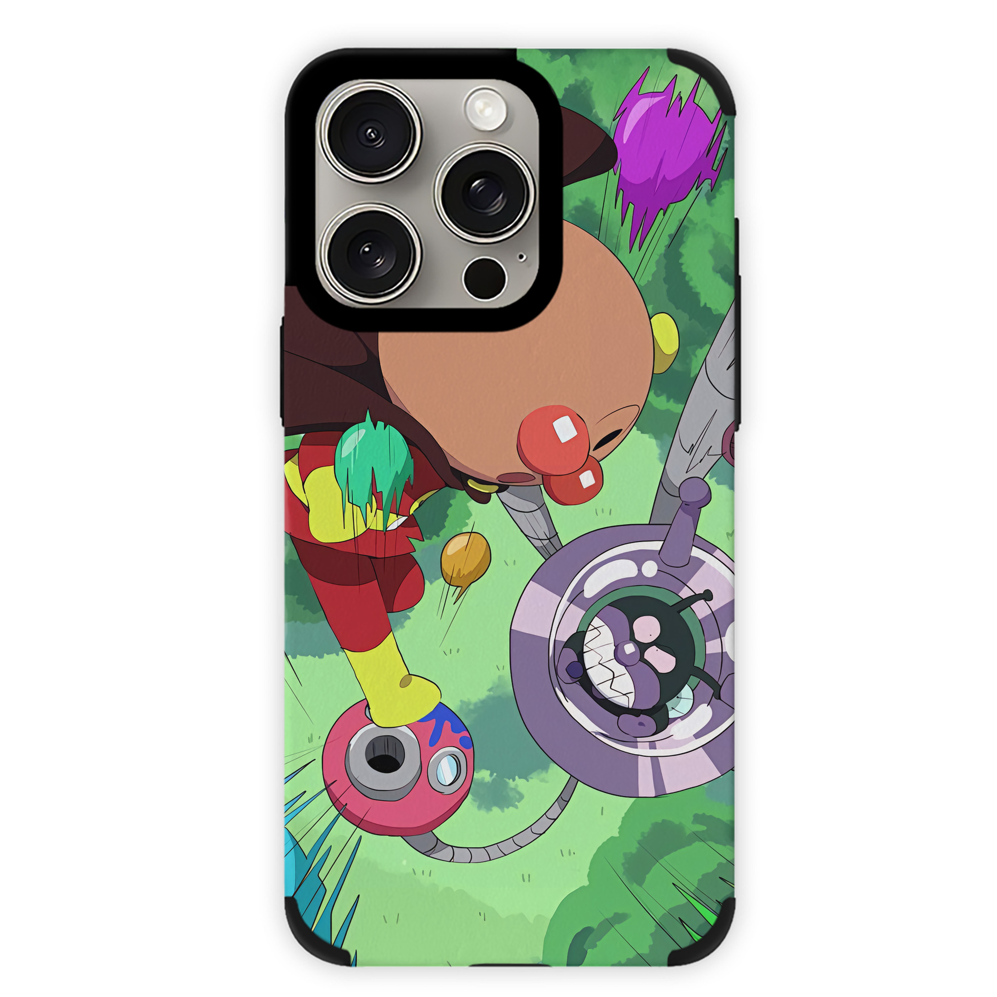 （画像用） アンパンマン Anpanman 【iPhone15ProMax対応】 PUレザー スマホケース 耐衝撃＆黄変防止