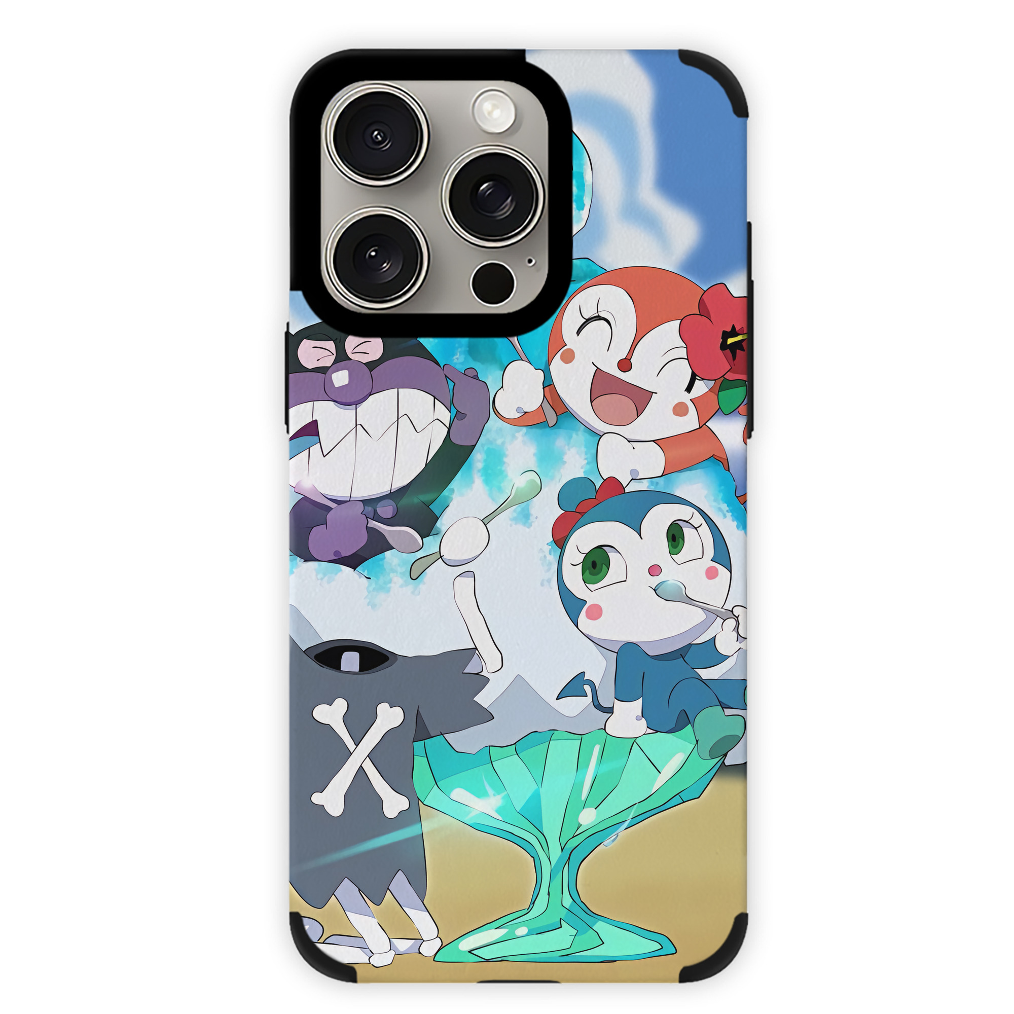 （画像用） アンパンマン Anpanman 【iPhone15ProMax対応】 PUレザー スマホケース 耐衝撃＆黄変防止
