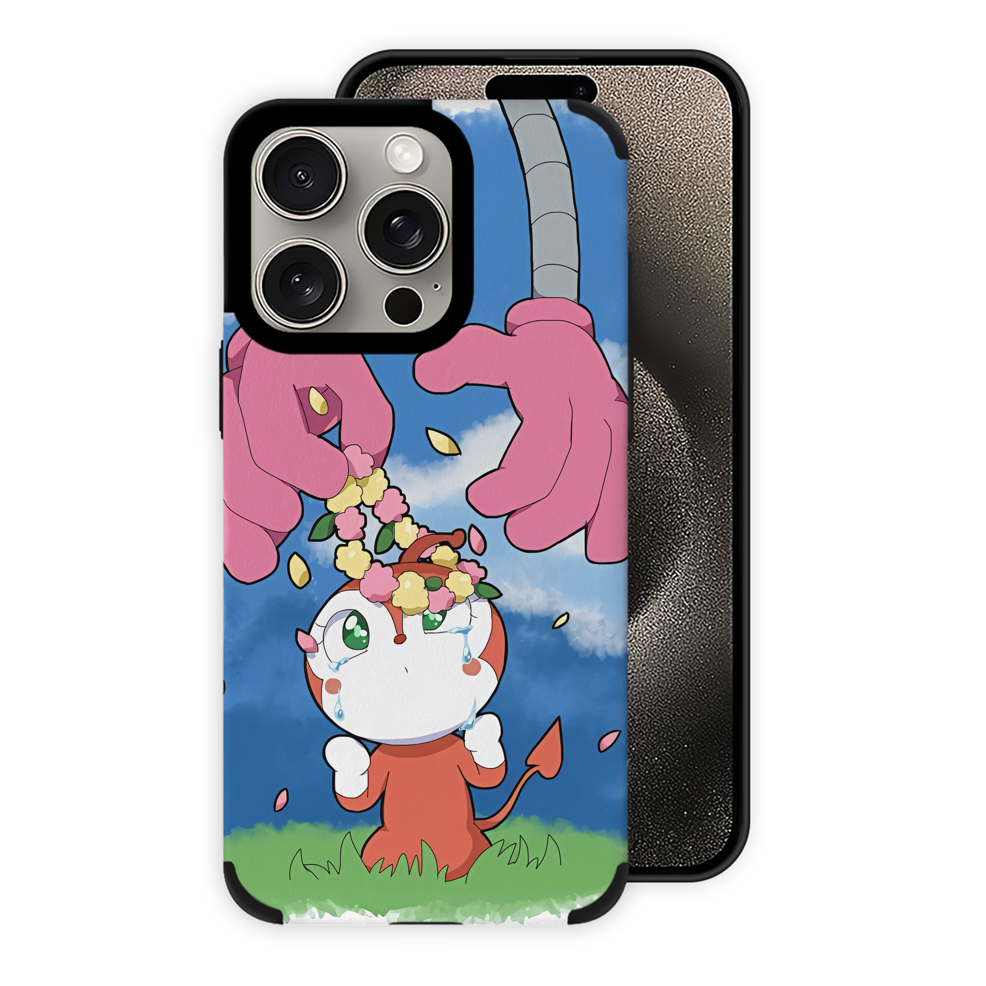 （画像用） アンパンマン Anpanman 【iPhone15ProMax対応】 PUレザー スマホケース 耐衝撃＆黄変防止